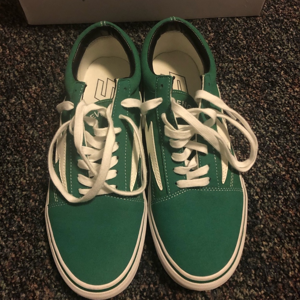 revenge x storm green with laces